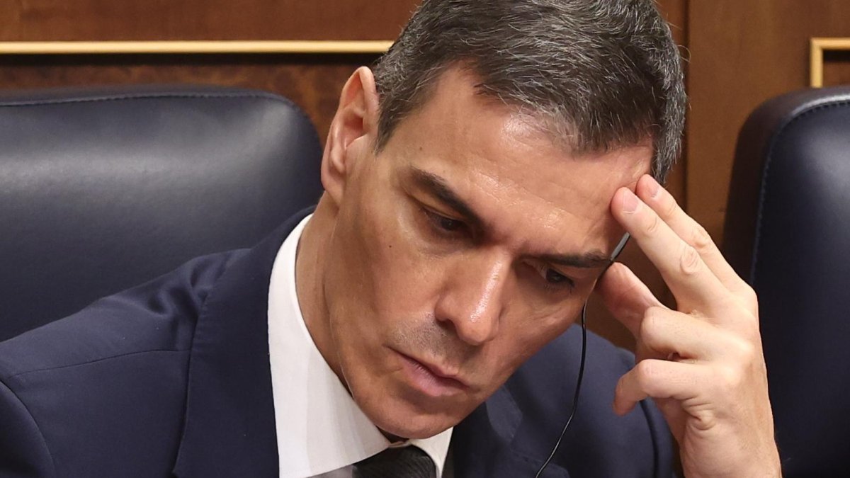 El presidente del Gobierno, Pedro Sánchez