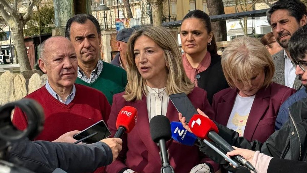 La portavoz del PP en el Senado, Alicia García