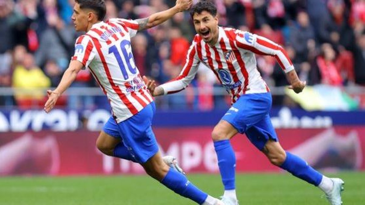 Molina marca un golazo para la victoria del Atlético de Madrid frente al Getafe