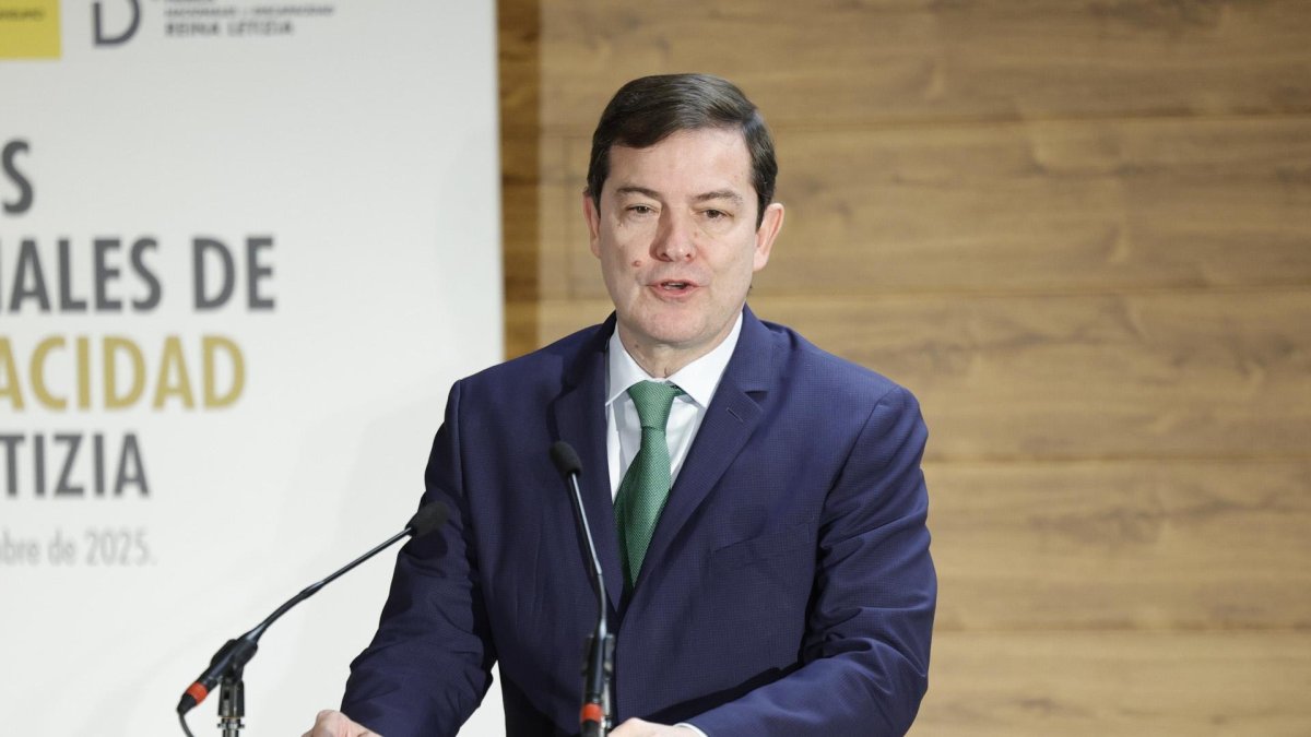 Alfonso Fernandez Mañueco, presidente en funciones en CyL
