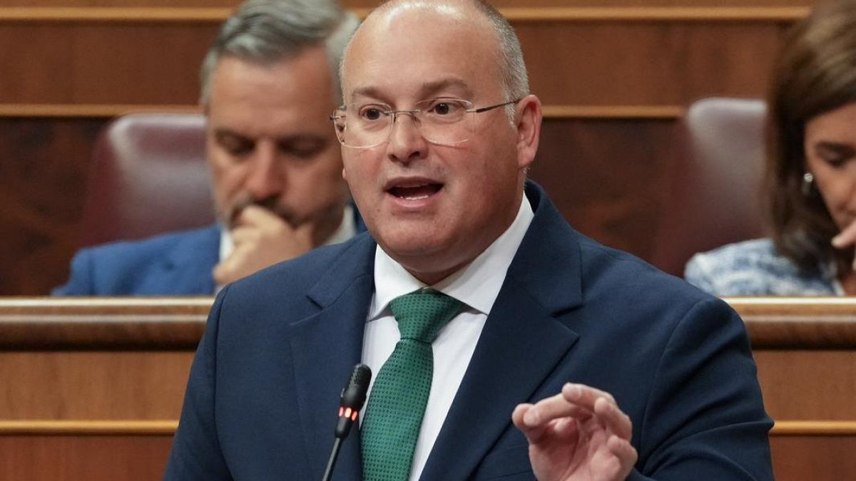 Miguel Tellado en el Congreso