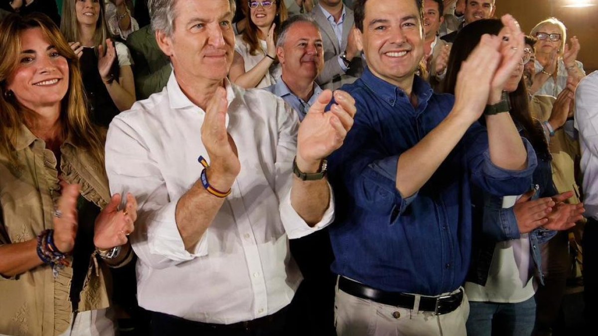 Feijóo pide no confiarse y movilizar el voto para asegurar estabilidad en Andalucía