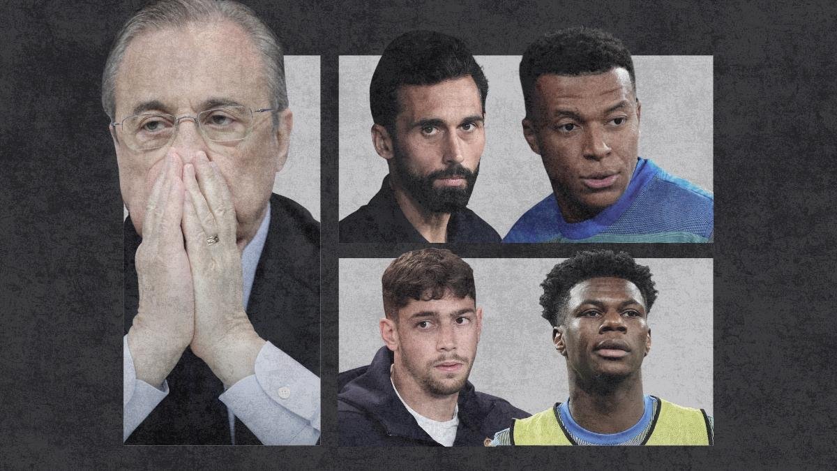 La semana más caótica del Madrid: peleas, Mbappé y Florentino en guerra