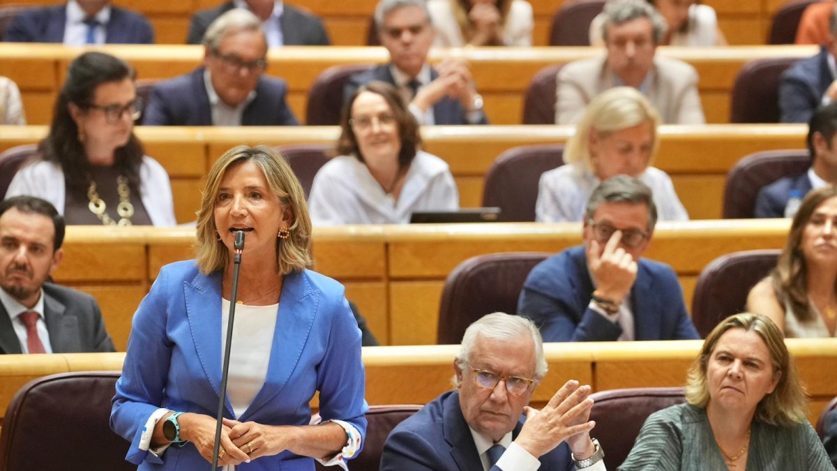 Alicia García arrincona a Sánchez tras la condena de Ábalos: "¿Qué hace todavía el número uno en La Moncloa?"