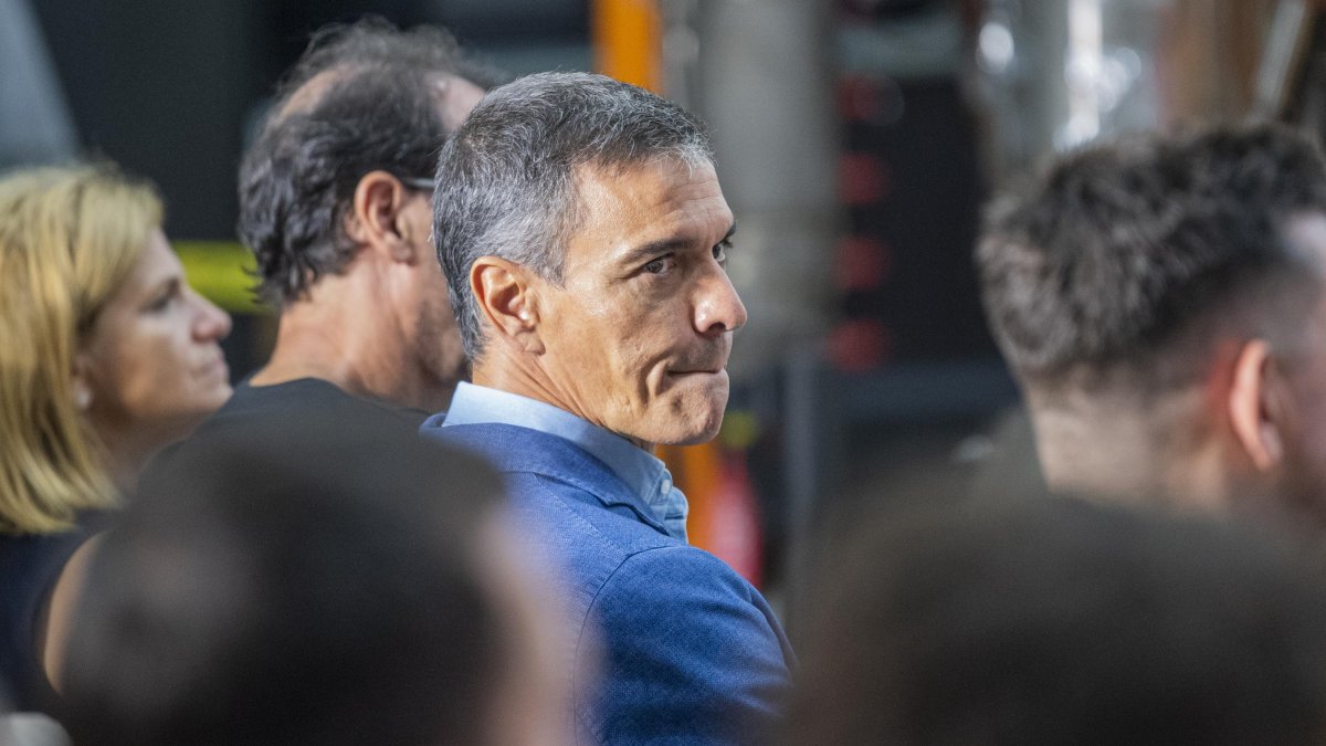 El presidente del gobierno, Pedro Sánchez