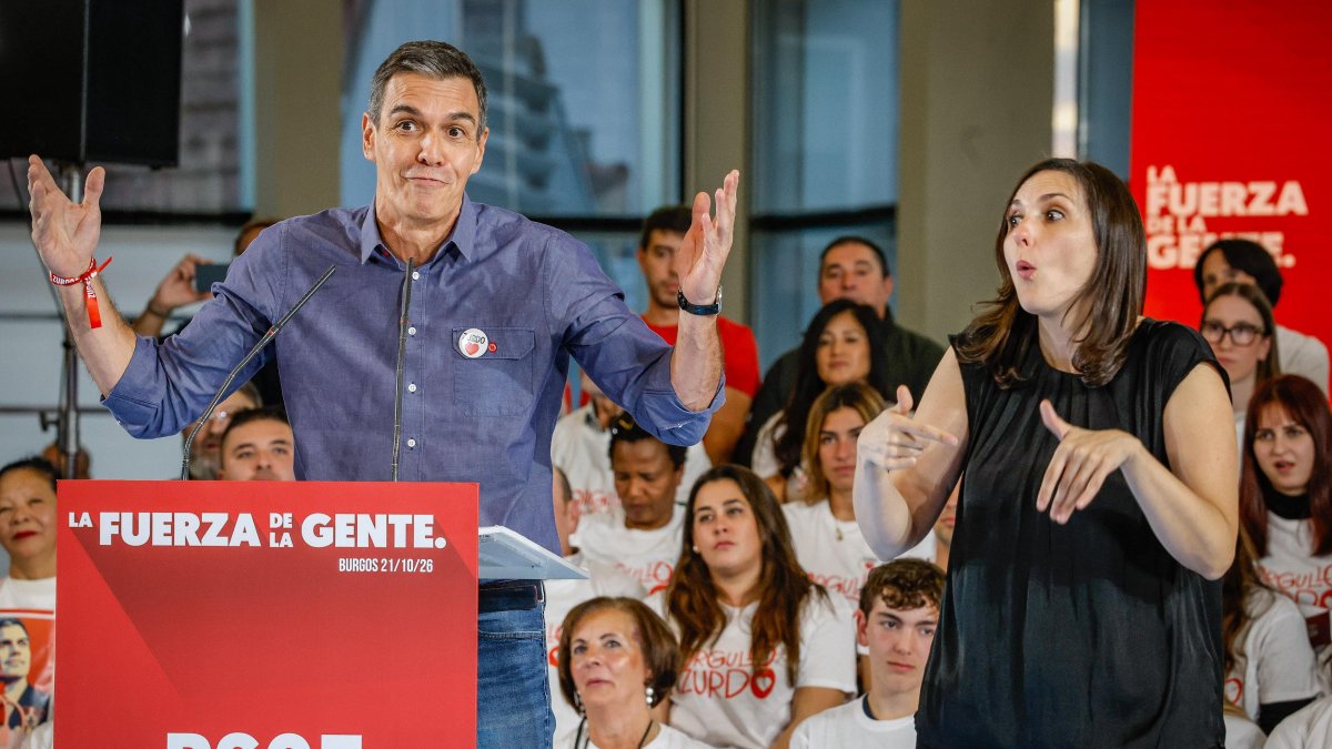 El presidente del Gobierno, Pedro Sánchez