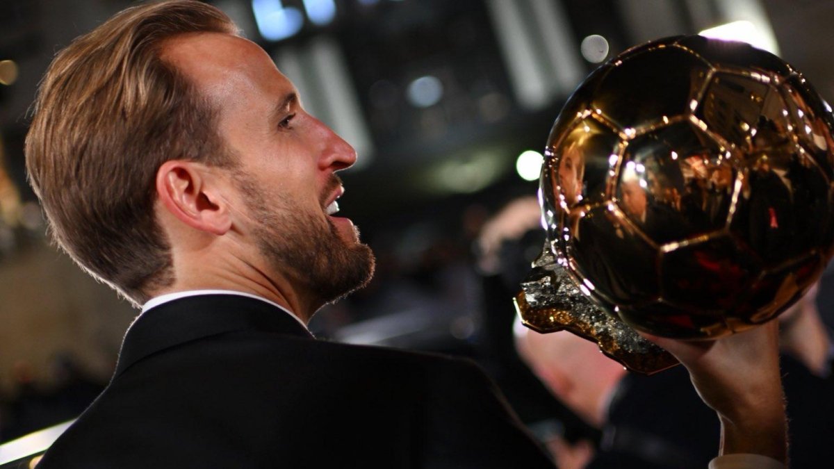Harry Kane con el Balón de Oro 2026