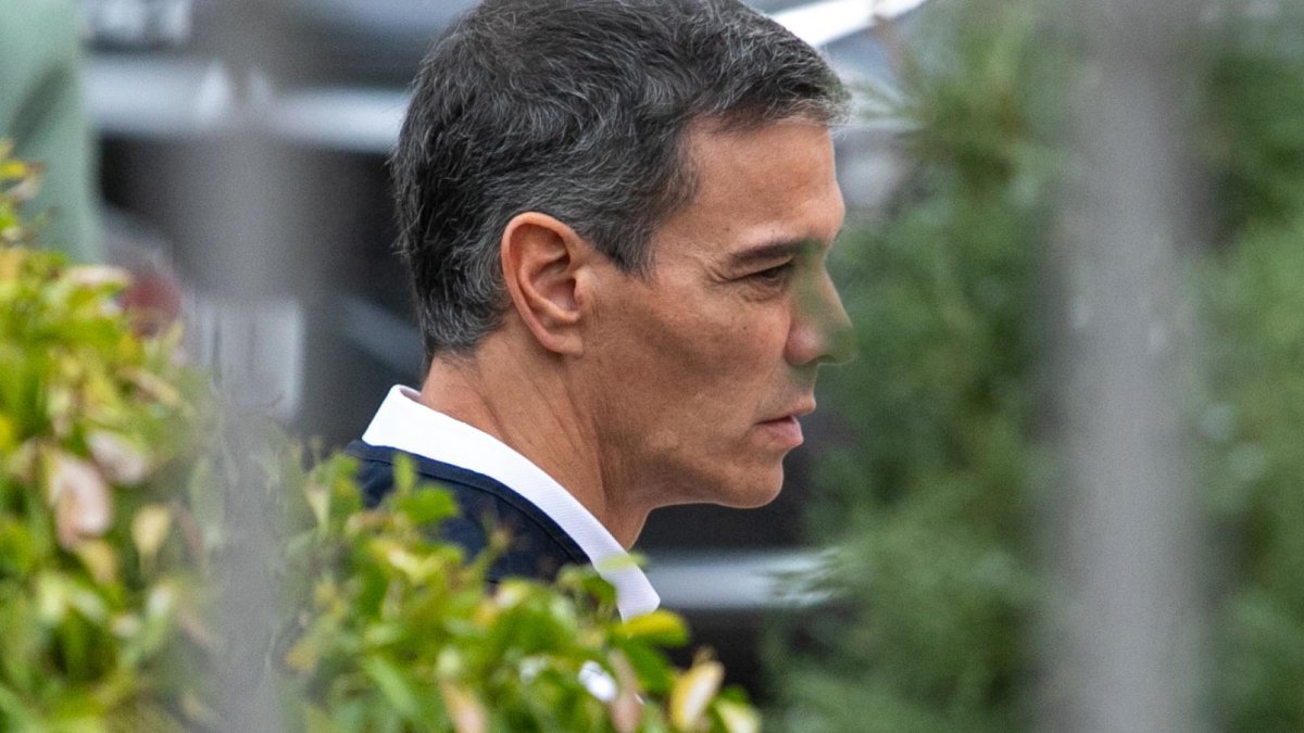 El presidente del Gobierno, Pedro Sánchez, en Toledo