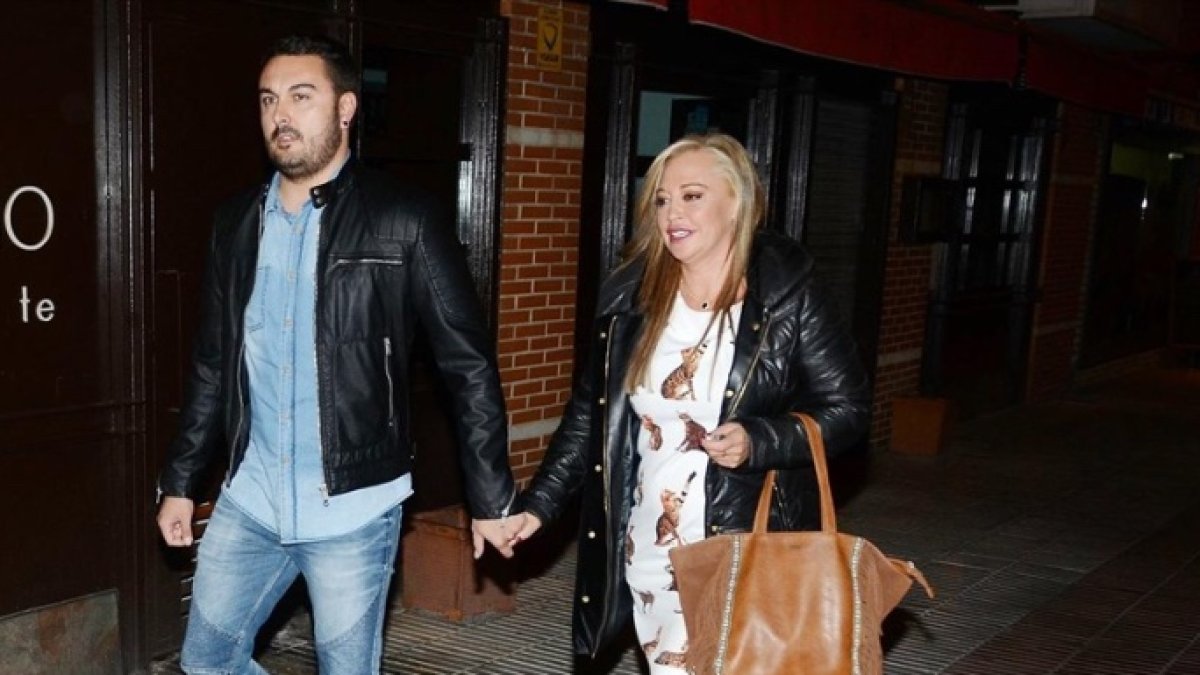 Belén y su Miguel, felices