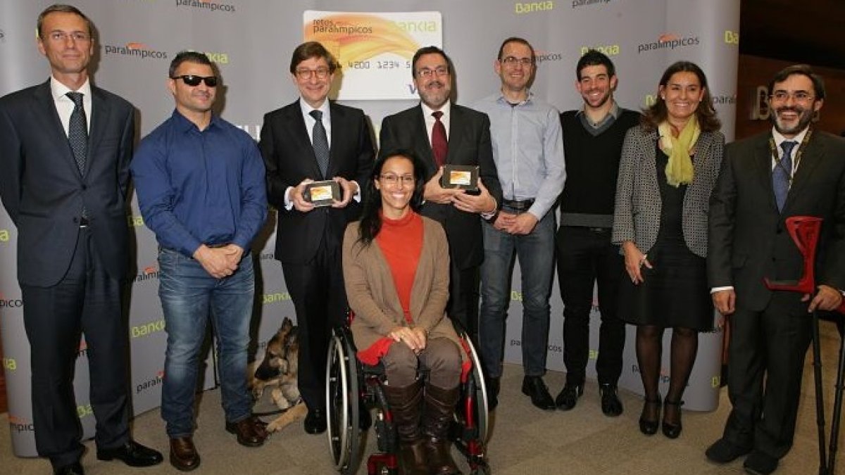 Bankia se vuelca con el deporte paralímpico como mejor sabe hacerlo