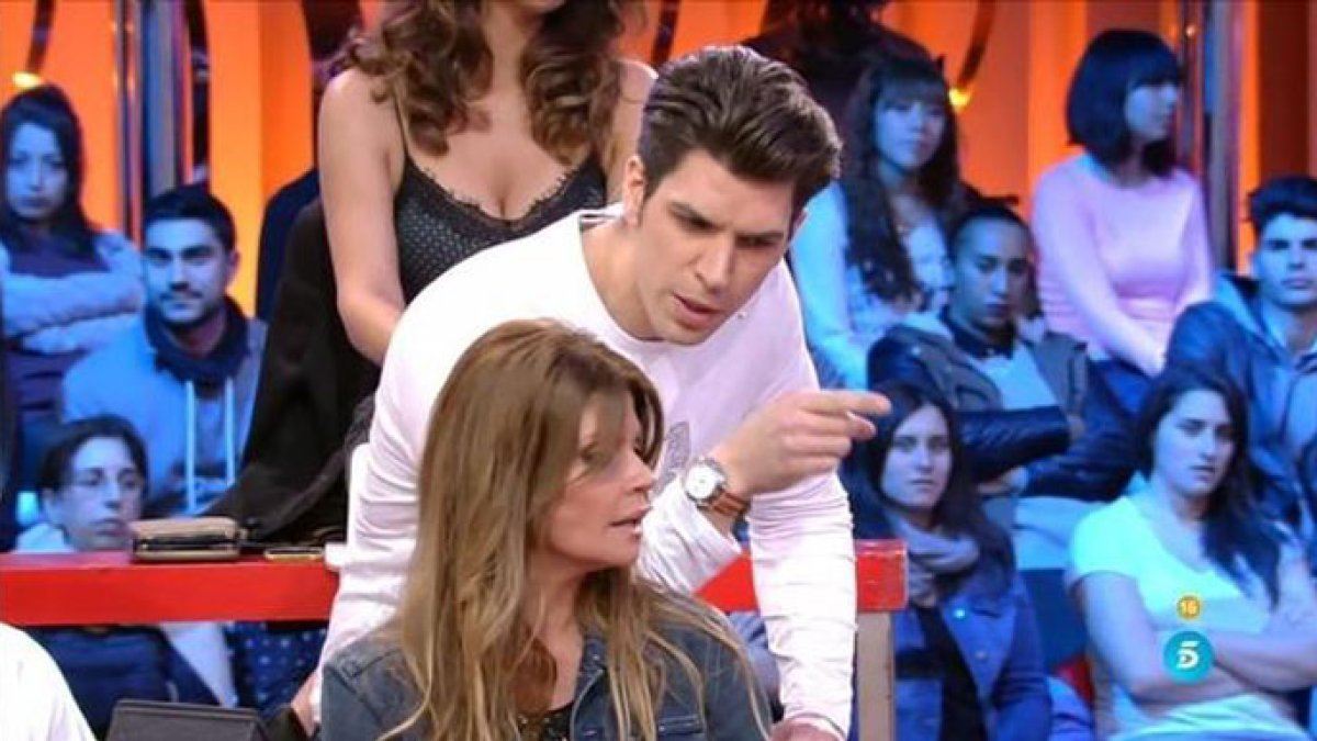 Máxima tensión en plató entre Diego Matamoros y Makoke.
