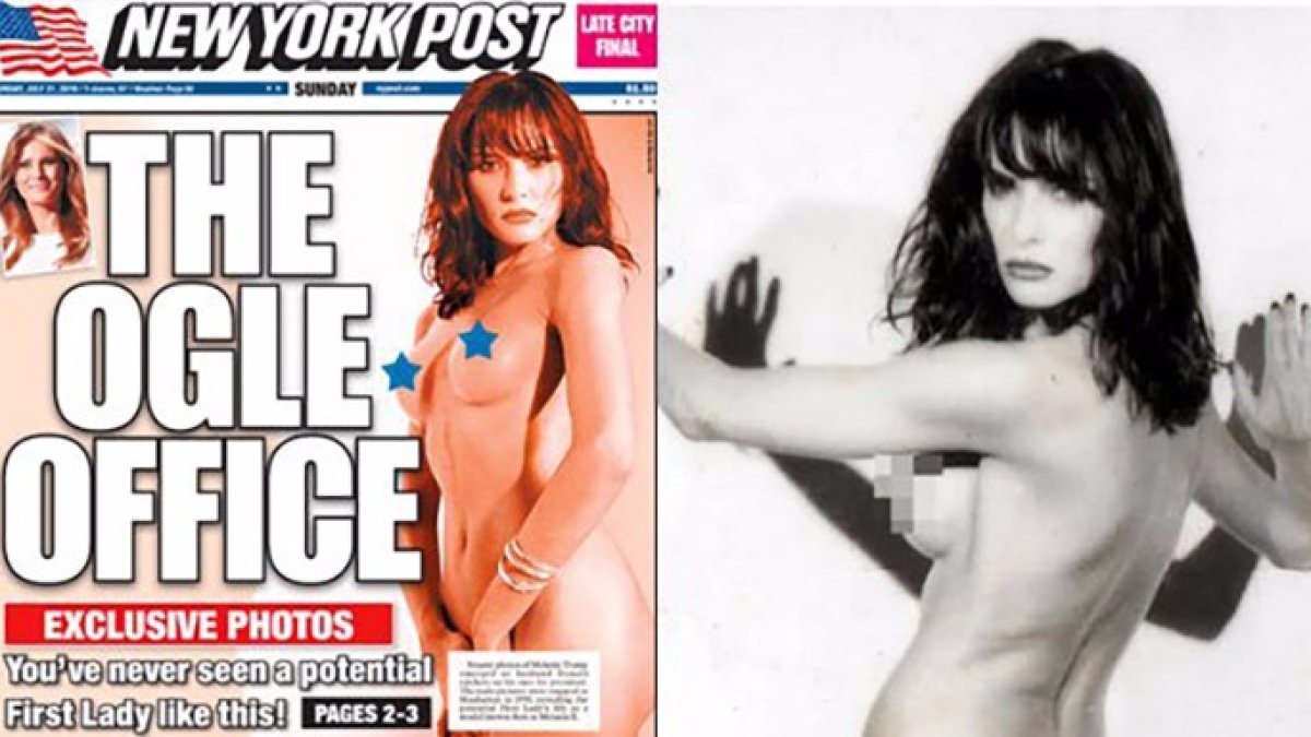 Melania Trump incendia la campaña en EE.UU. con unas picantes fotos de su pasado