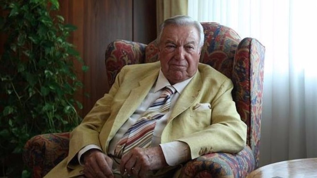 El patriarca de Eulen, David Álvarez.