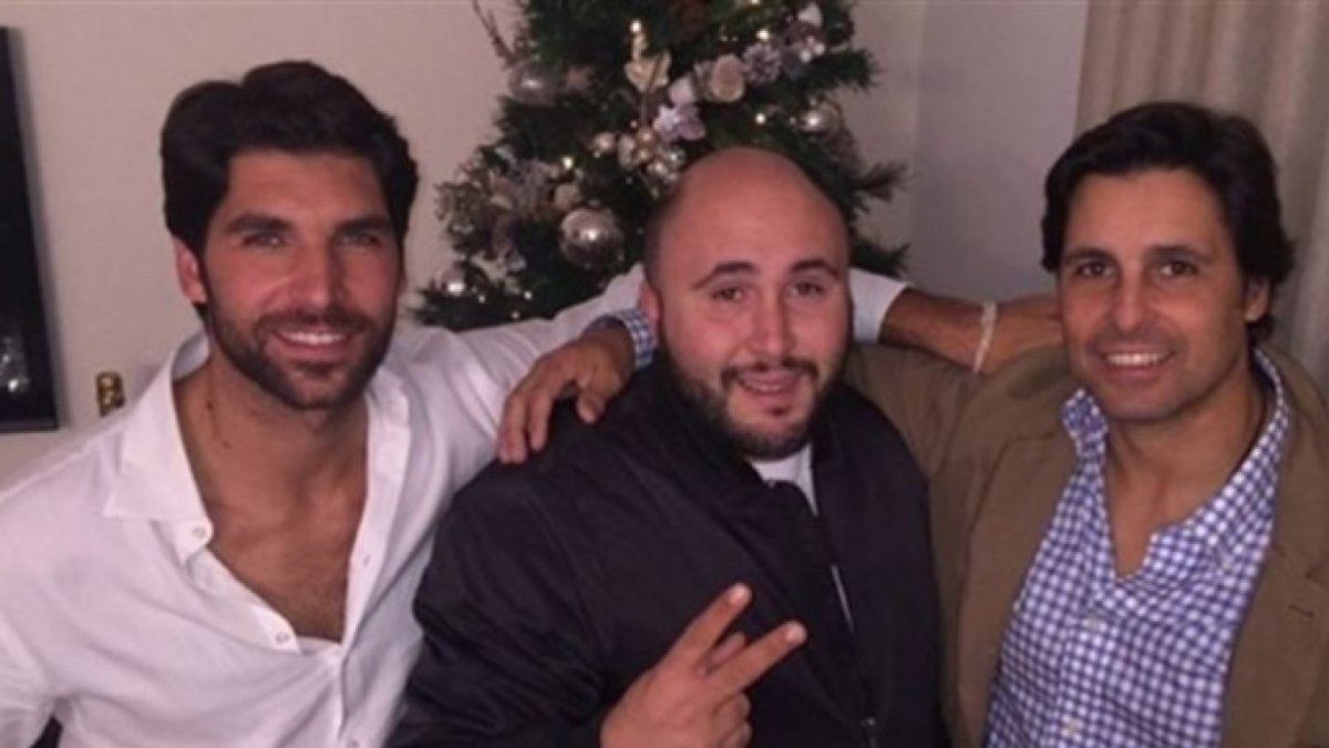Los tres hermanos en Navidad