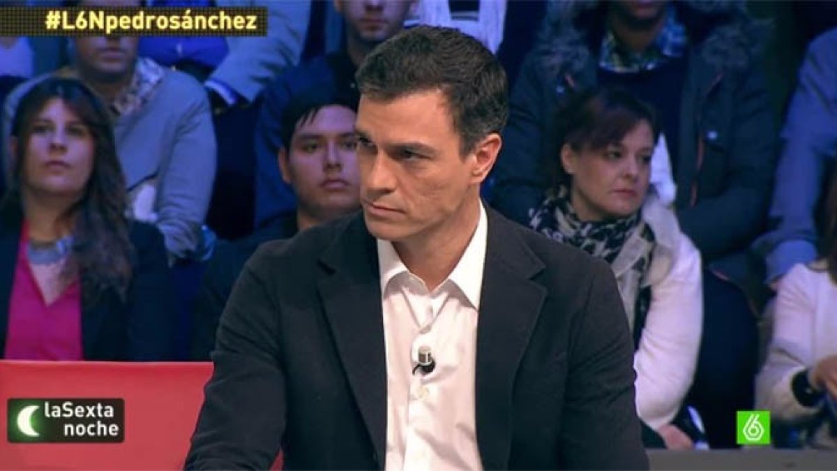 Pedro Sánchez participó en la sección