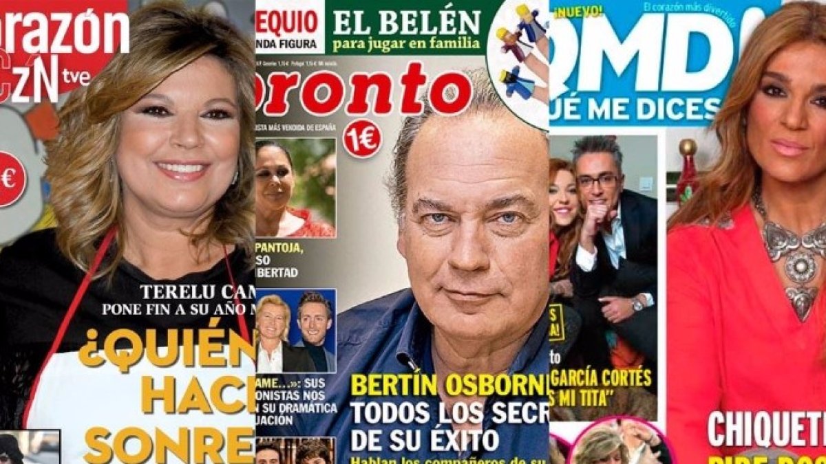Terelu Campos y Raquel Bollo, compañeras y protagonistas de la crónica rosa.