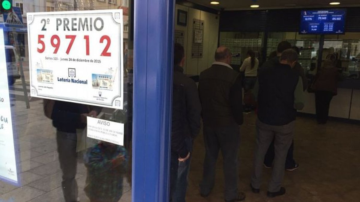 Ferrol recibe 60.000 euros de Lotería Nacional