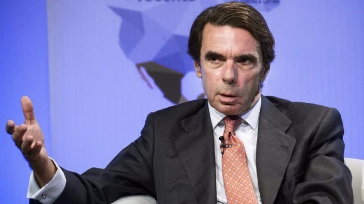 A Aznar no le ha gustado nada que se filtren sus datos fiscales.