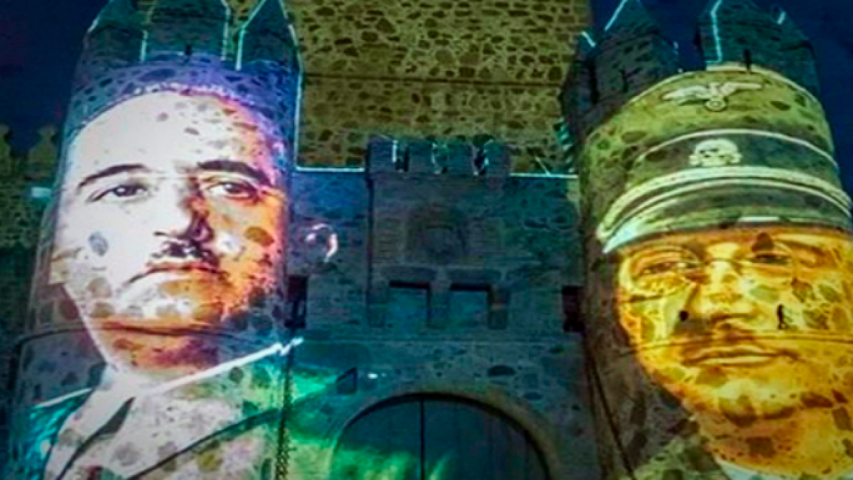 Las imágenes de la polémica.