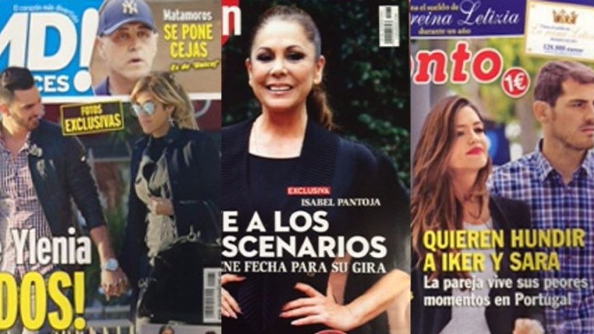Pantoja comparte protagonismo esta semana en los quioscos con los Carbonillas.