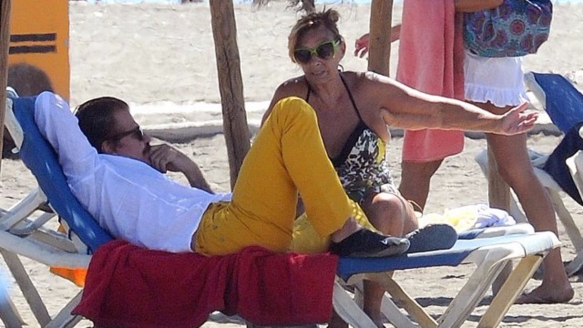 María Teresa Campos y Bigote Arrocet, amor en la tercera edad