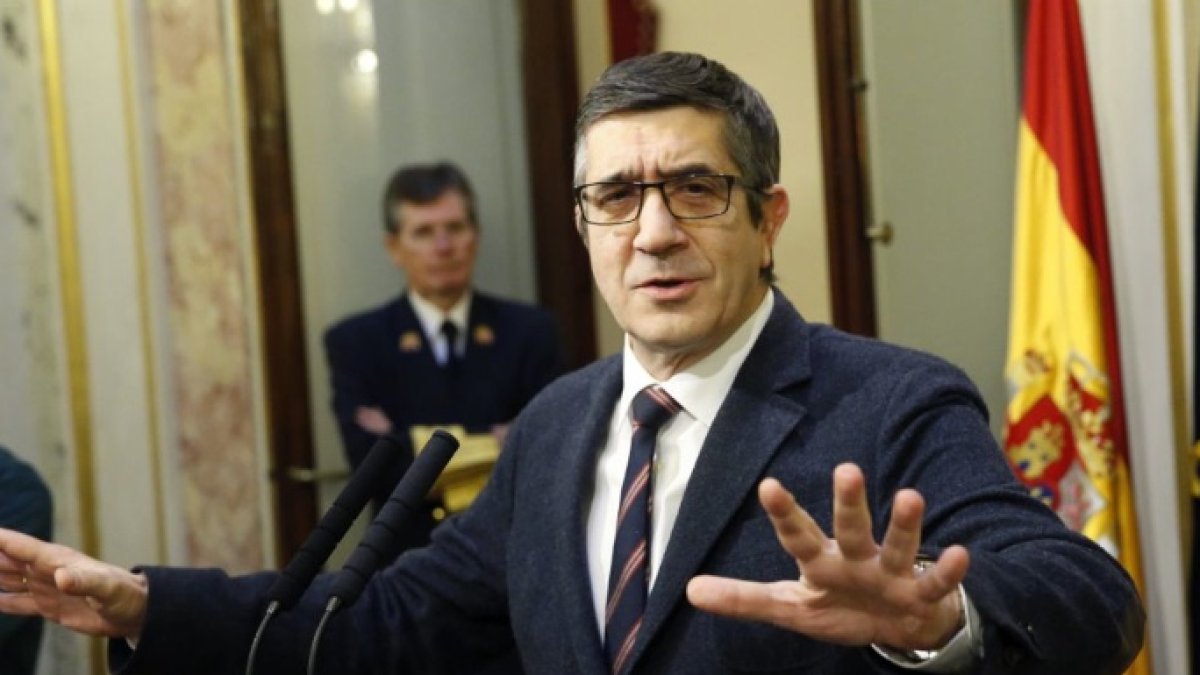 Patxi López, en su etapa de presidente del Congreso