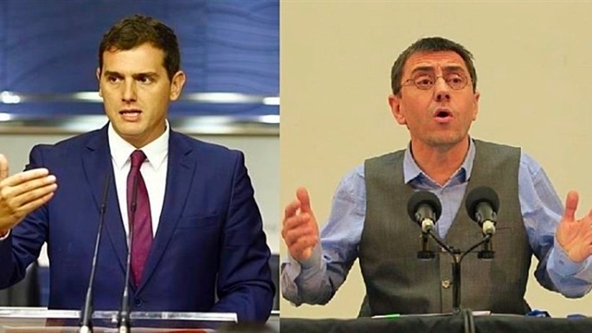 Imagen de los dos líderes políticos. FOTO: EP.