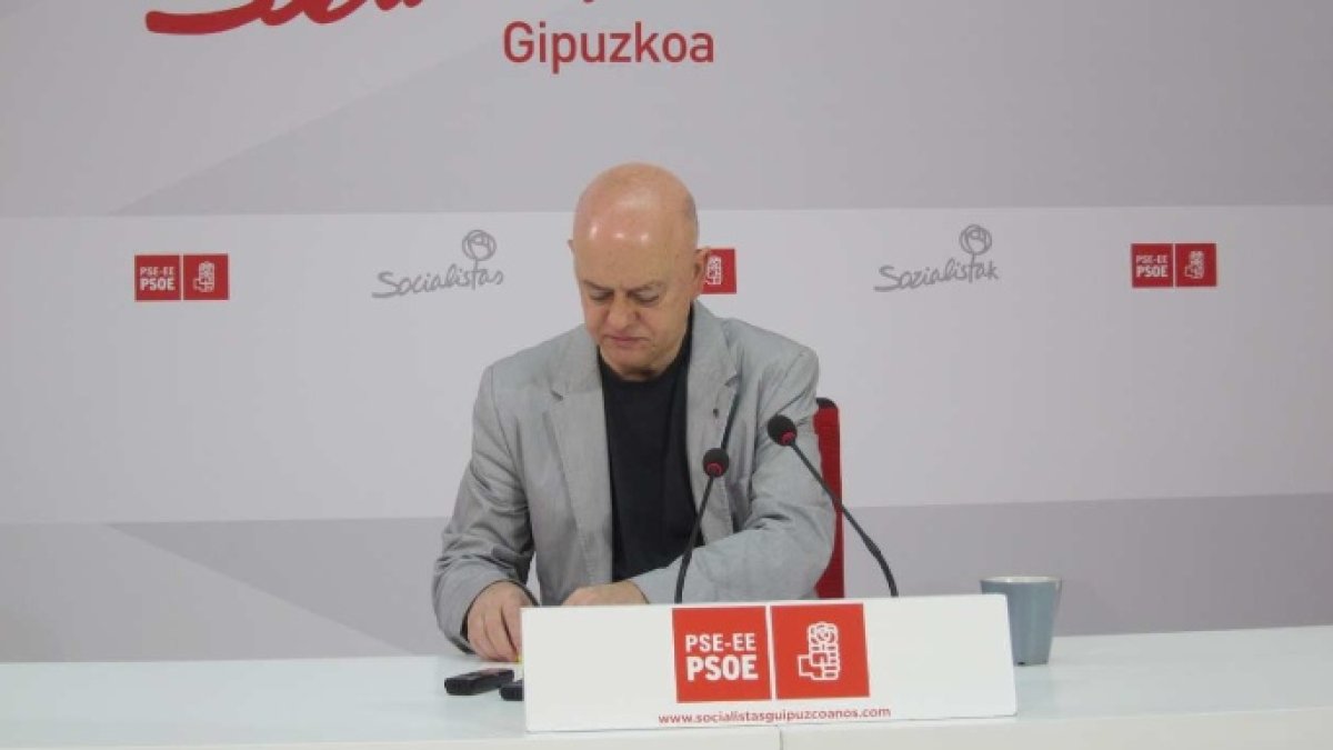 El diputado socialista Odón Elorza