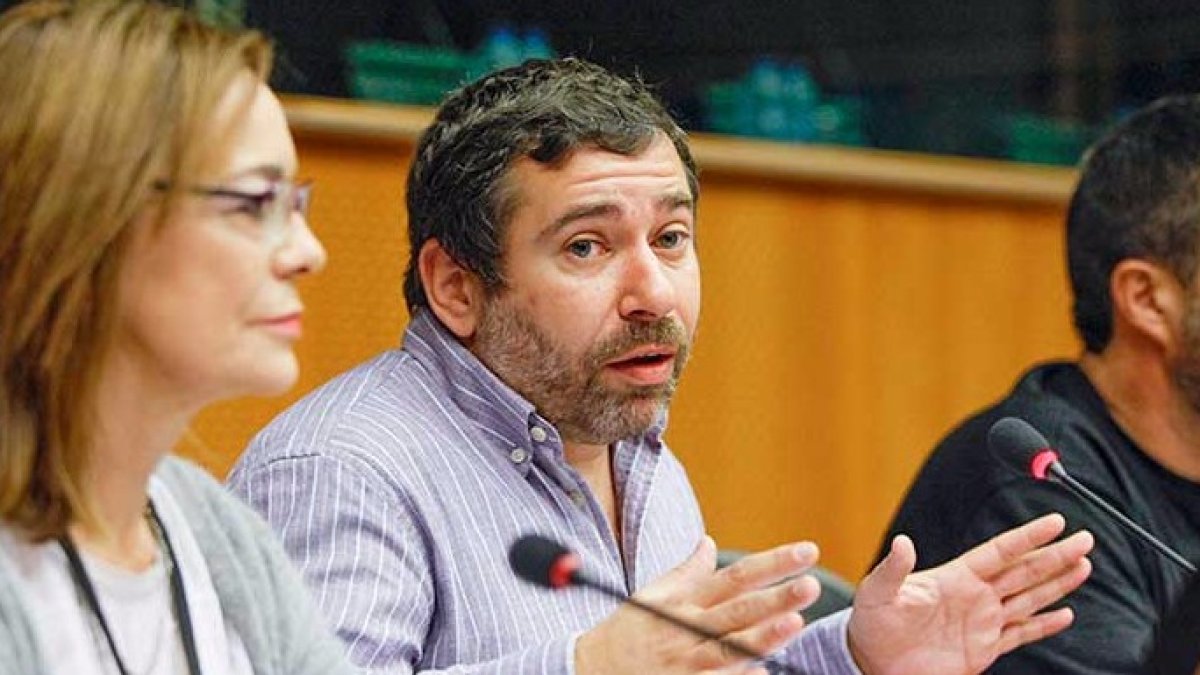 El eurodiputado Couso volvió a hacer gala de su ideología chavista.