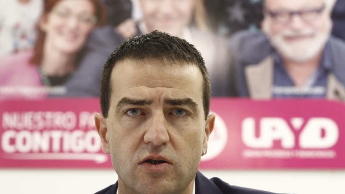 El candidato de UPyD al Congreso, Gorka Maneiro