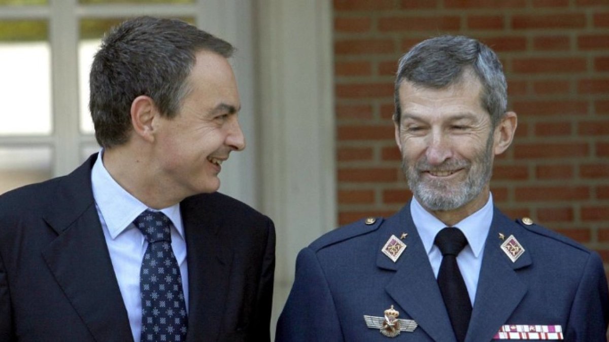 El general José Julio Rodríguez, en su etapa de JEMAD con Zapatero