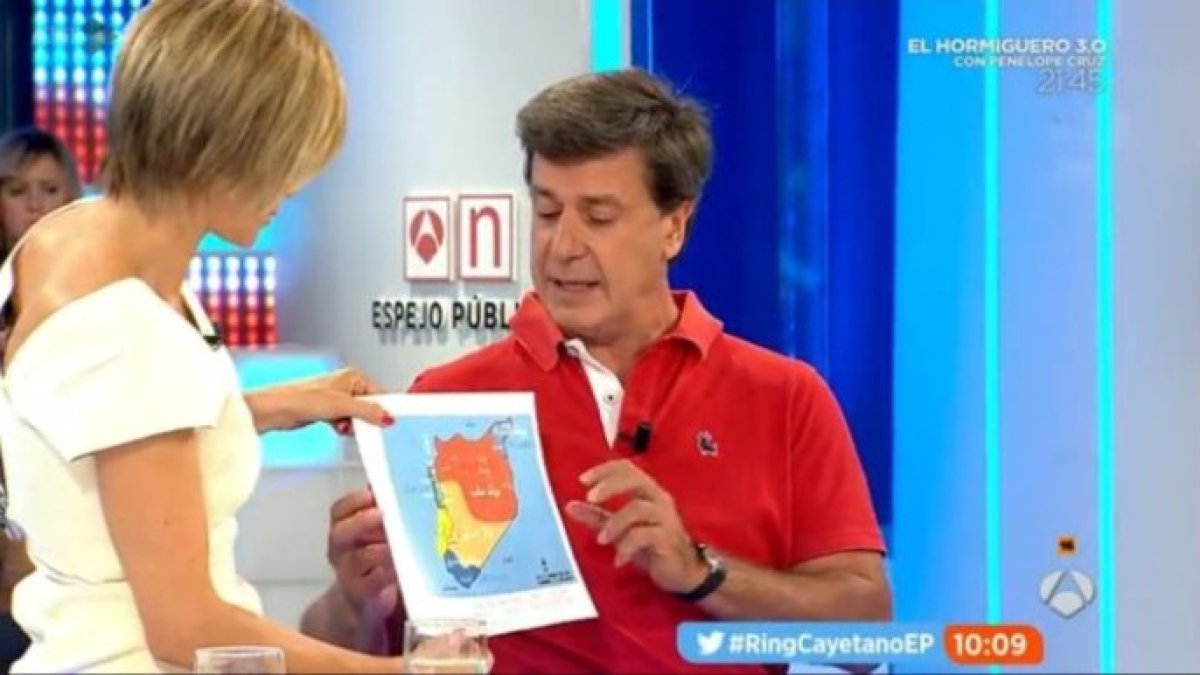Cayetano Martínez de Irujo deja a los espectadores atónitos con solo dos frases