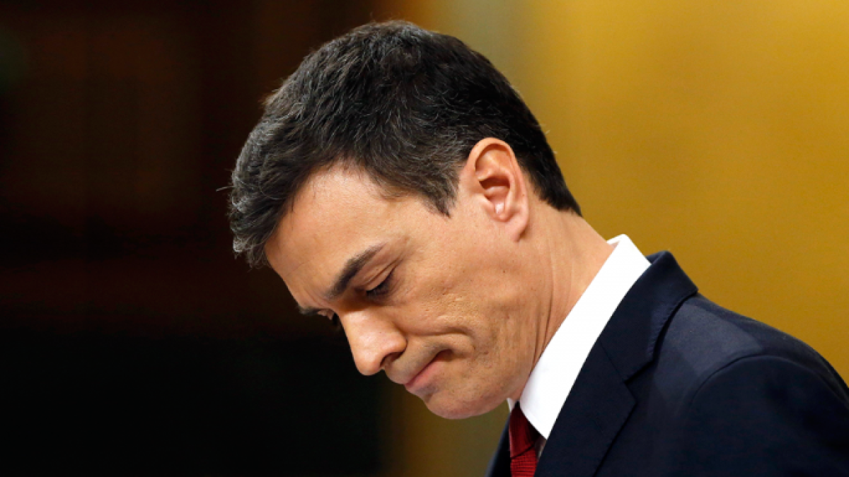 El líder del PSOE, Pedro Sánchez