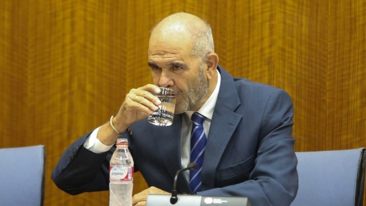 Manuel Chaves, durante su comparecencia ante la comisión parlamentaria del fraude de la formación