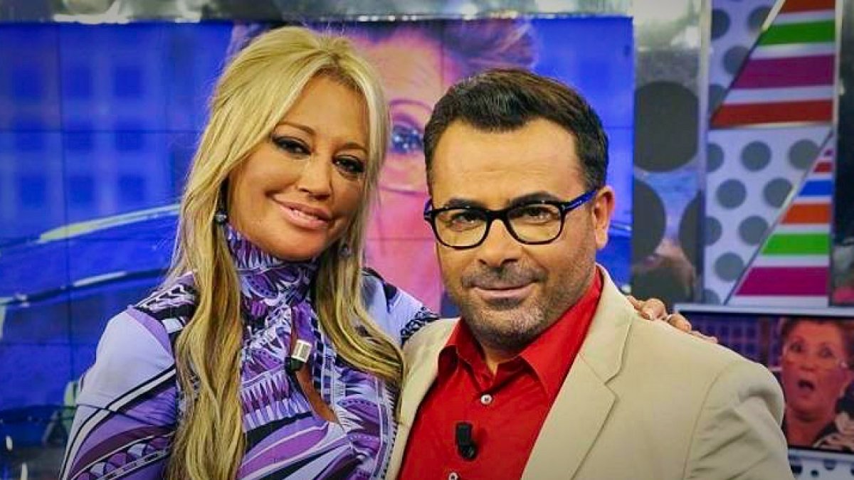 Belén Esteban y Jorge Javier Vázquez en un Deluxe.