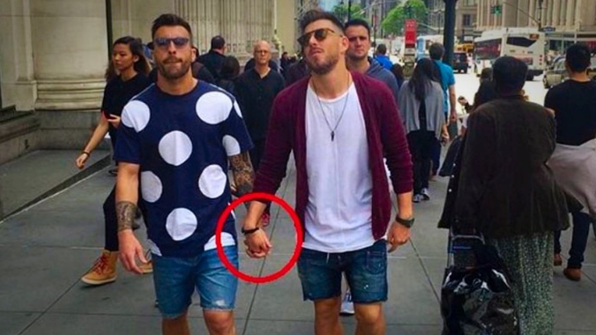 Sergi Enrich y Antonio Luna, en una imagen de este verano en New York. FOTO: Instagram