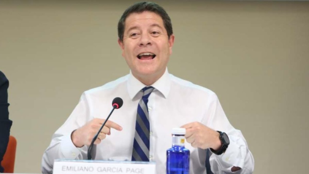 El presidente de Castilla-La Mancha, Emiliano García-Page