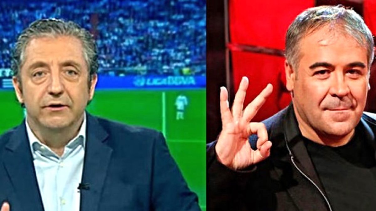 Josep Pedrerol y Antonio García Ferreras.