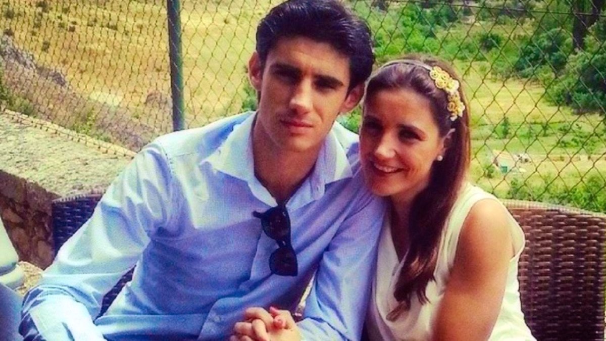 La pareja que ha quedado rota tras la muerte del torero.