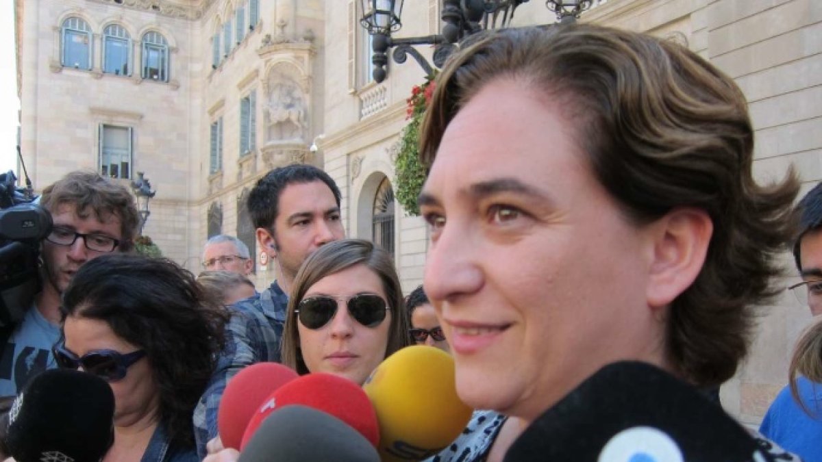 La alcaldesa de Barcelona, Ada Colau