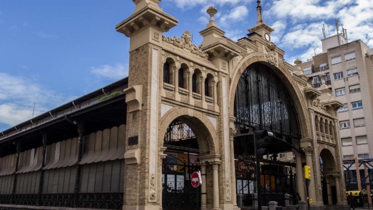 Mercado Central de Zaragoza.