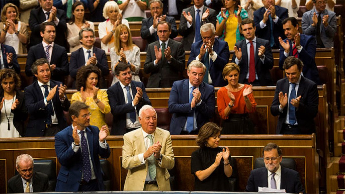 Los populares salen de este debate seguros de que la única posibilidad de evitar nuevos comiciios pasa por un cambio de liderazgo en el PSOE.