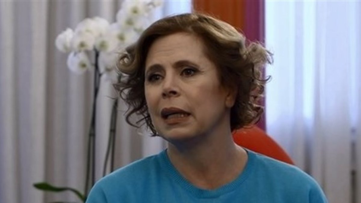 Agatha durante el programa de Bertín Osborne