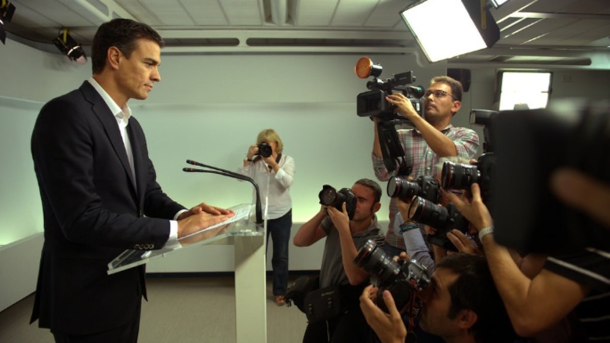 Sánchez, en su comparecencia de este viernes