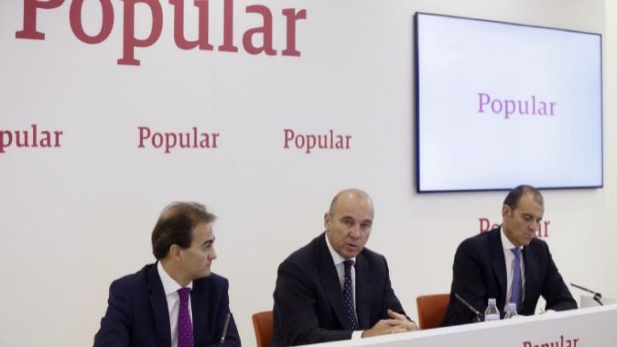 El Banco Popular se aferra a su negocio tradicional
