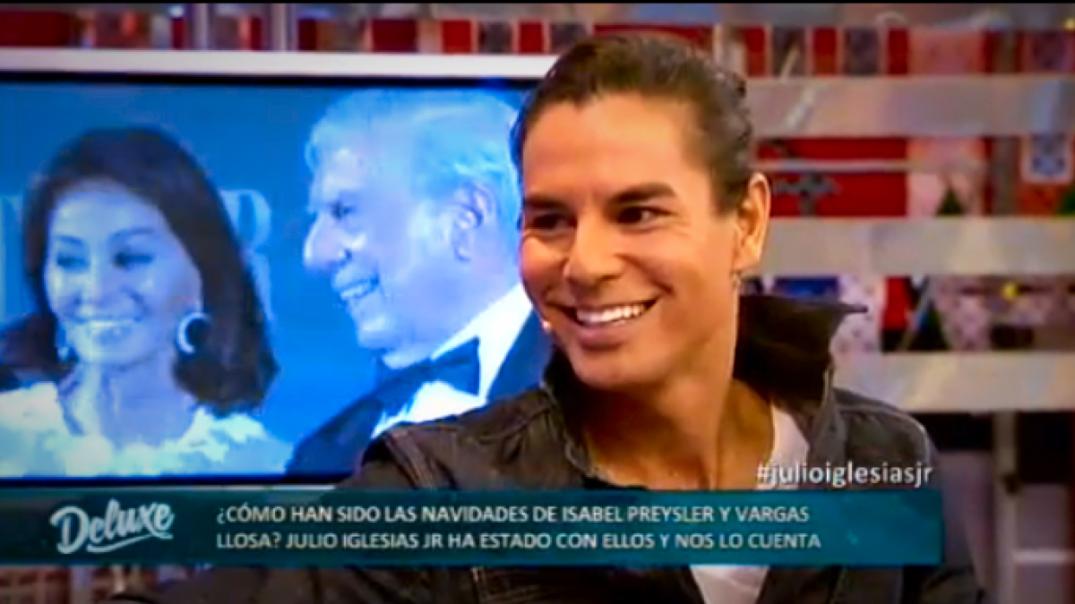 Julio José Iglesias, en su visita al Deluxe.