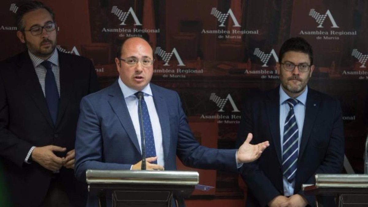 Pedro Antonio Sánchez está dispuesto a convocar elecciones anticipadas.