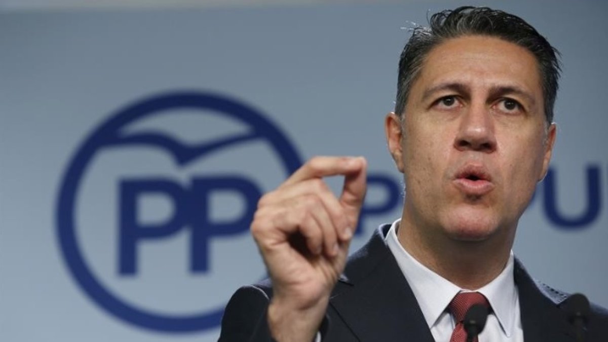 El líder de los populares en Cataluña, Xabier García-Albiol.