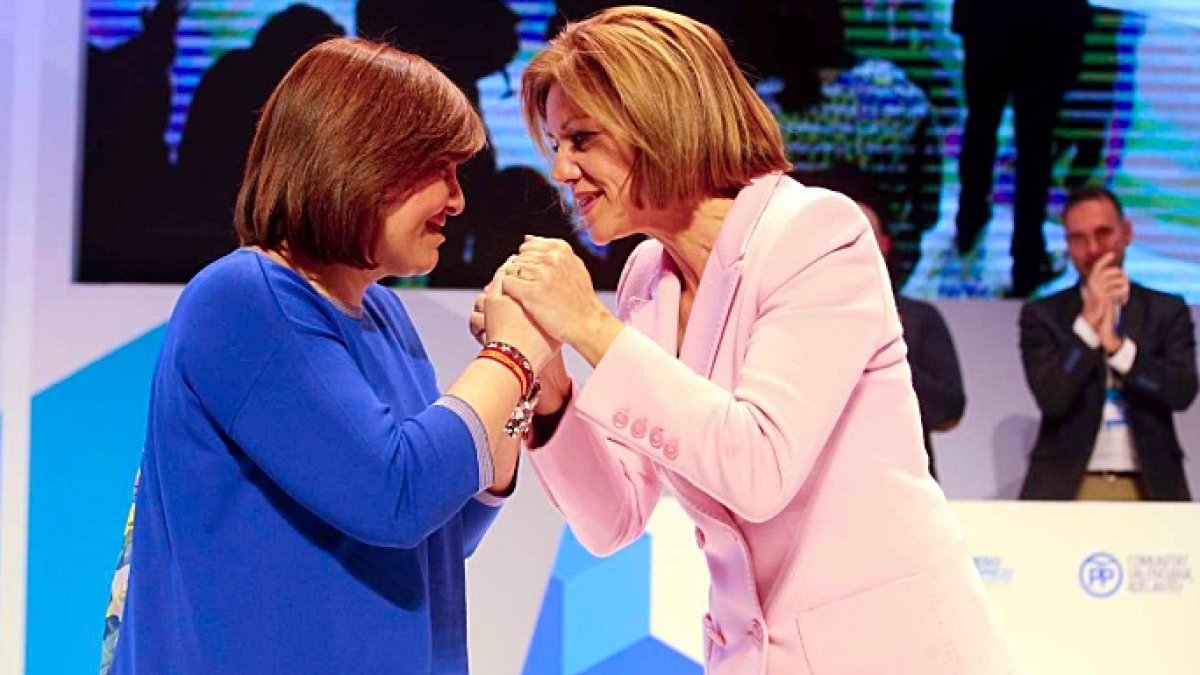 Bonig y Cospedal, este sábado en el Congreso del PPCV.