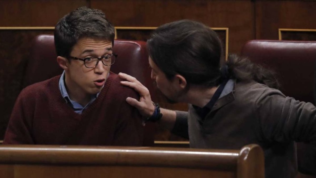 Iñigo Errejón y Pablo Iglesias, ante la hora decisiva para su futuro político.